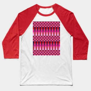Love and Hate (Checkers and Stripes) Baseball T-Shirt